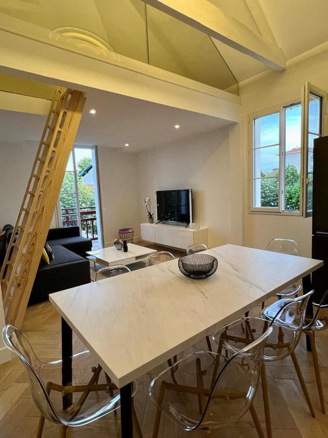 Piscine Et Jacuzzi Loft Ravissant Dans Une Maison Basque Anglet Eksteriør billede